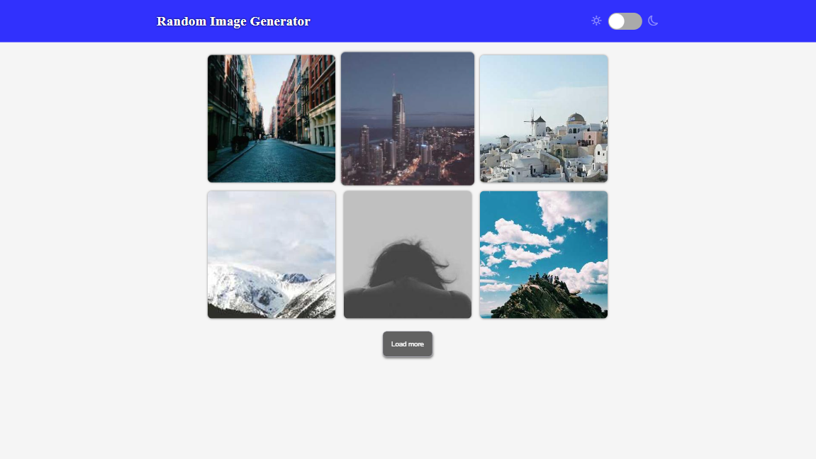 Random Image Generator screenshot